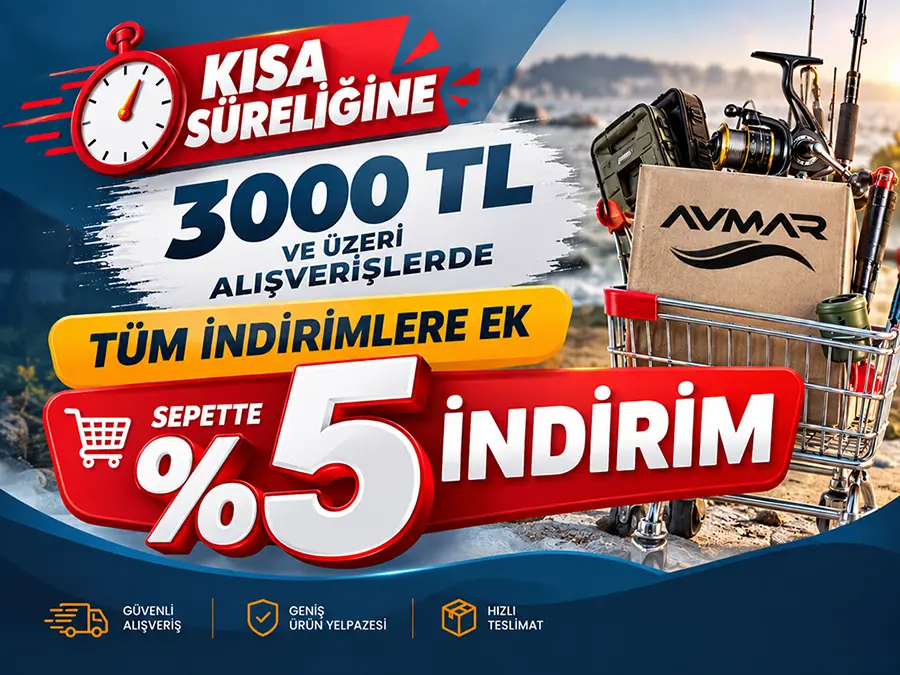 Tüm Ürünlerde 3000₺ Ve Üzeri Alışverişe %5 İndirim   