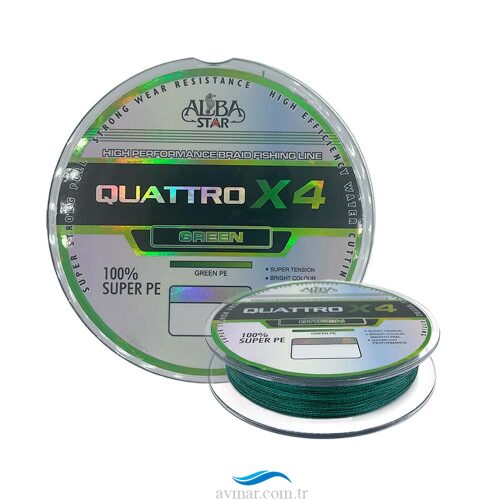 Albastar Quattro 4x 300m Örgü İp Misina (1)