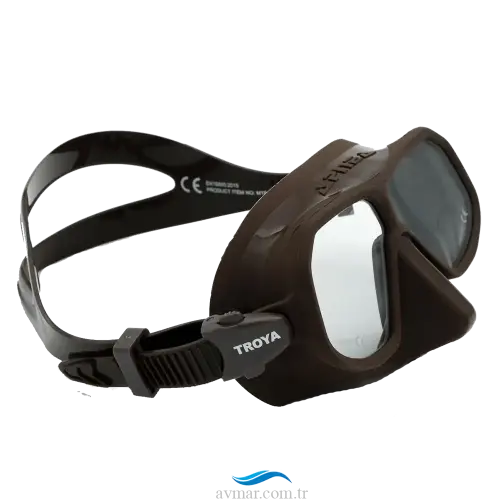 Apnea Troya Brown Dalış Maskesi (1)