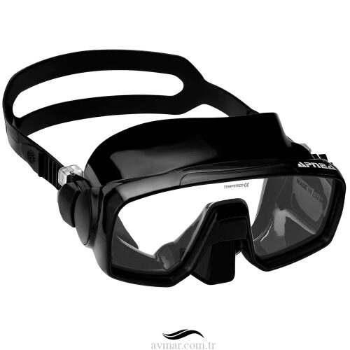 Apnea Ultra Silikon Siyah Dalış Maskesi