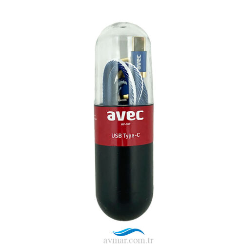 Avec V-189 Type-C Kablo