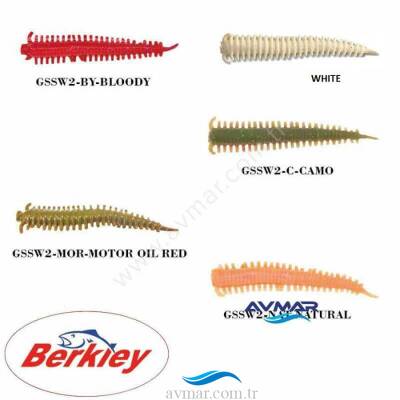 Berkley Gulp SW Sandworm 10cm Kokulu Silikon Yem - 1