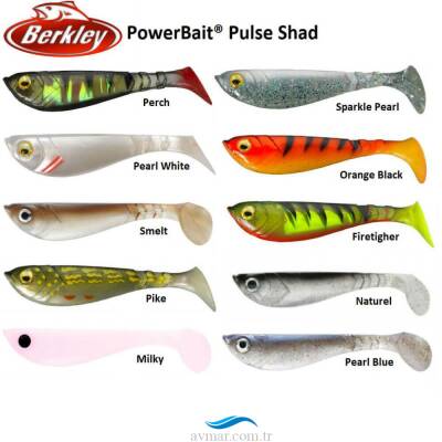 Berkley Powerbait Pulse Shad Silikon Yem - 1