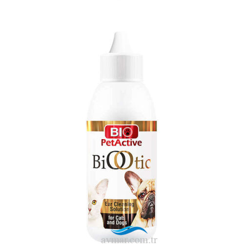 Bio Petactive Biootic  Kedi Köpek Kulak Temizleme Losyonu 100ml