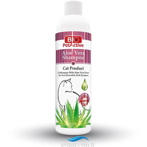 Bio Petactive Kedi Şampuanı Aloe Vera Özlü 250ml
