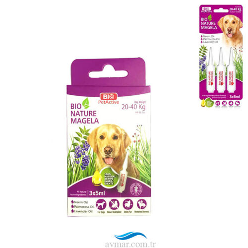 Bio Petactive Nature Magela Köpek Ense Damlası 20-40kg