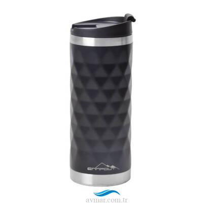 Campout Çay Kahve Termosu 500ml Siyah - 1