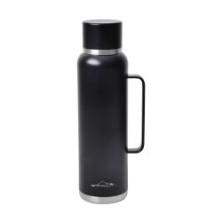 Campout Çift Katmanlı Termos 1500ml Siyah - 1