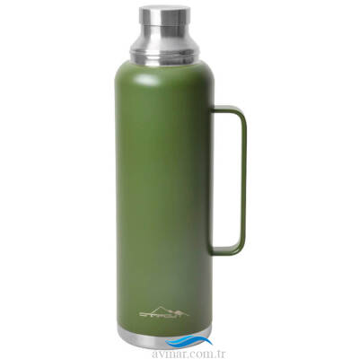 Campout Çift Katmanlı Termos 1500ml Yeşil - 3