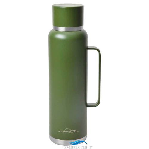 Campout Çift Katmanlı Termos 1500ml Yeşil