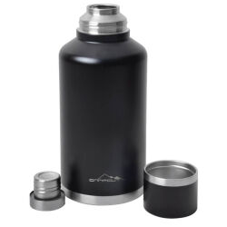 Campout Çift Katmanlı Termos 2000ml Siyah - 3