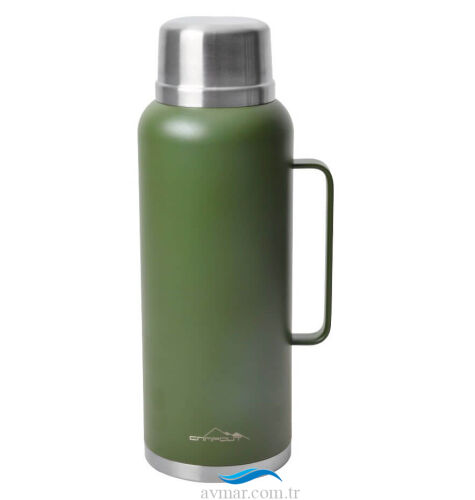 Campout Çift Katmanlı Termos 2600ml Yeşil