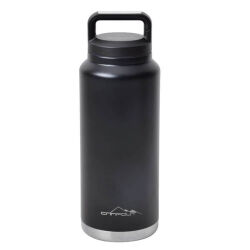 Campout Çift Katmanlı Yemek ve Buz Termosu 1000ml Siyah - 4