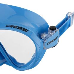 Cressi F1 Frameless Blue Dalış Maskesi - 2