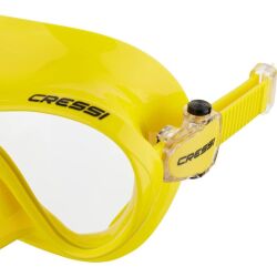 Cressi F1 Frameless Yellow Dalış Maskesi - 2