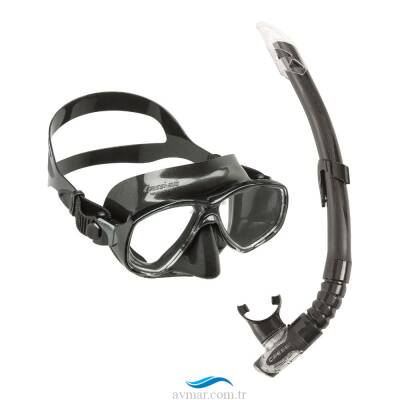 Cressi Marea Maske Gamma Şnorkel Seti Black - 1