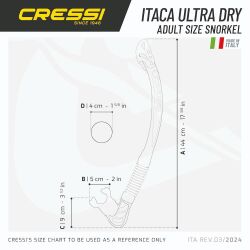 Cressi Penta - Alpha Maske Şnorkel Seti Clear-Blue - 3