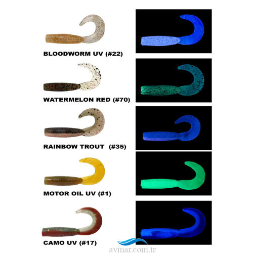 Daiwa Bait Junkie 6.35cm Grub Silikon Sahte Yem