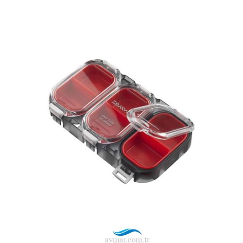 Daiwa Balıkçı Kutusu 6 Bölmeli C Smoke Red (1)