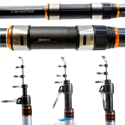 Daiwa Crossfire 420cm 100-250g Tele Surf Olta Kamışı - 2