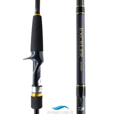 Daiwa Exceler 244cm 7-28g 2P Baitcasting Olta Kamışı - 2