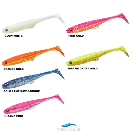 Daiwa FJ Duckfin Shad 9cm Silikon Yem