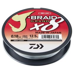 Daiwa J-Braid Grand 8B 135m Grey İp Misina - 2