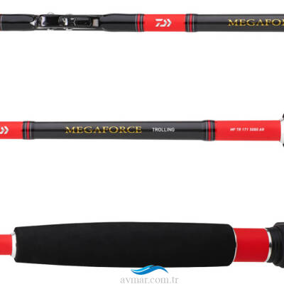 Daiwa Megaforce 170cm 50-80lbs Tek Parça Trolling Kamışı - 2