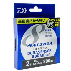 Daiwa Saltiga Durasensor 8 Braid 300m Multicolor İp Misina - 1