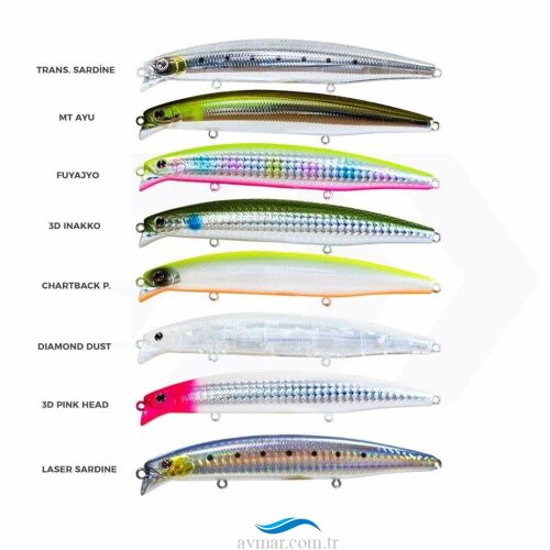 Daiwa Shore Line Shiner Vertice Z120F SSR Sahte Balık