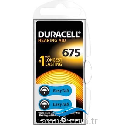 Duracell Activair 675 Kulaklık Pili 6'lı