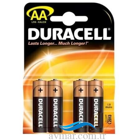 Duracell Alkalin AA Kalem Pil 4lü Paket
