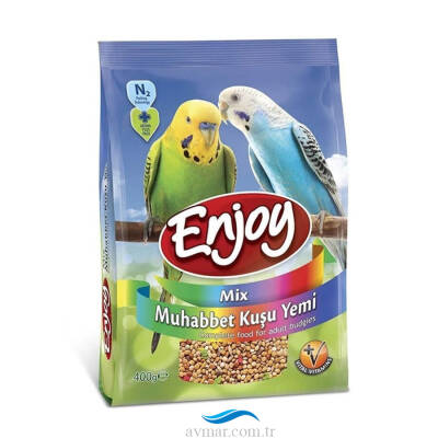 Enjoy Muhabbet kuşu Yemi Mix 400Gr - 1