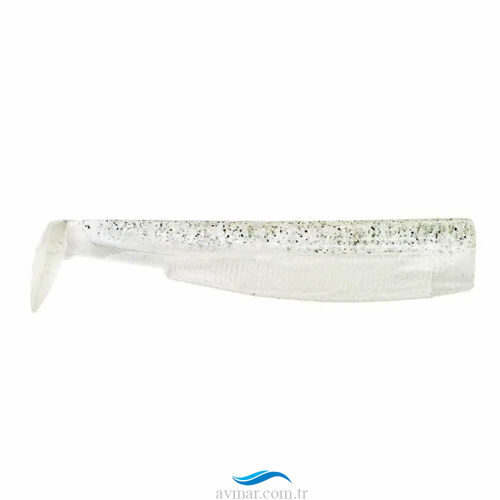 Fiiish BM120/3 BM005 3 Adet Gövde Blanc Paillete Silikon Yem