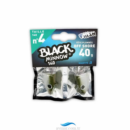 Fiiish BM140/4 BM030 Off Shore 40gr Kaki Jig Head
