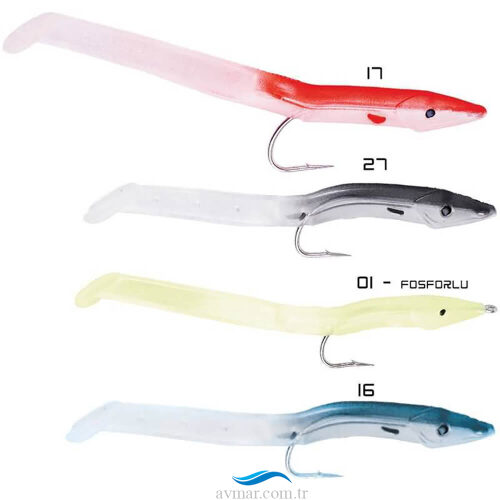 Fladen Portland Eel 13cm Silikon Yem