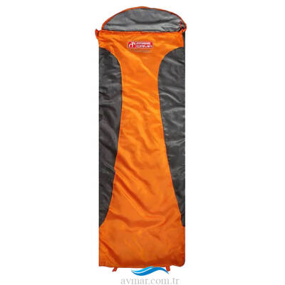 FreeCamp Ultralight Uyku Tulumu Turuncu Siyah - 1