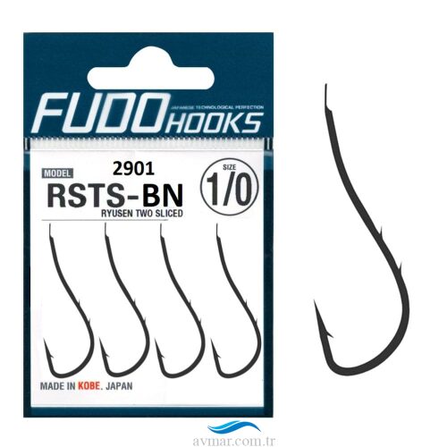 Fudo 2901 Ryusen Çift Tırnak Black Nikel İğne