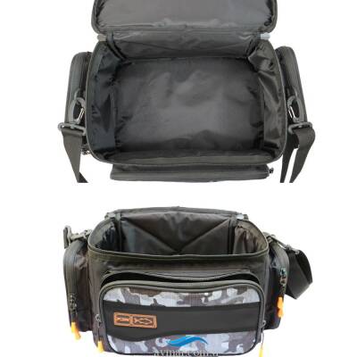 Fujin Black Camo Helper Bag-Balıkçı Çantası - 3