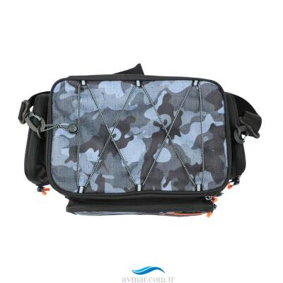 Fujin Black Camo Helper Bag-Balıkçı Çantası - 4