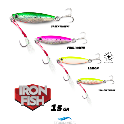 Fujin Iron Fish 15gr 55mm Jig Yem - 1