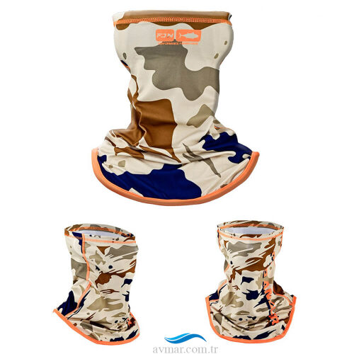 Fujin Pro Angler Neck Gaiter Boyunluk Natural Camo