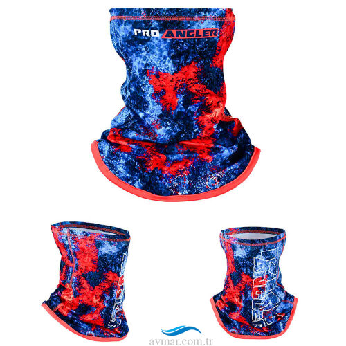 Fujin Pro Angler Neck Gaiter Boyunluk Red Reef