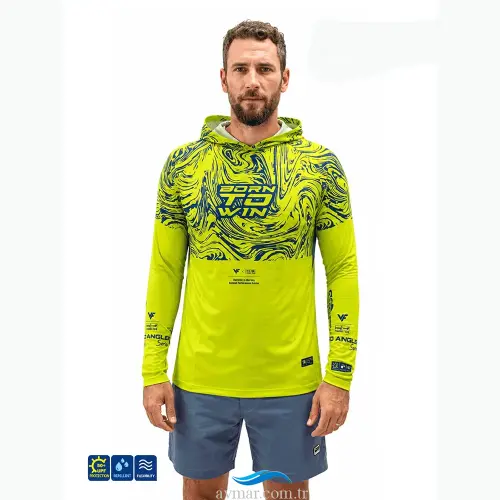 Fujin Pro Angler S26 Hooded Izohips Green Blue (1)