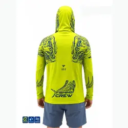 Fujin Pro Angler S26 Hooded Izohips Green Blue - 3