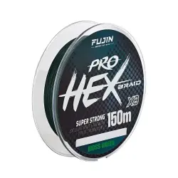 Fujin Pro Hex 8X 150m Moss Green İp Misina - 2