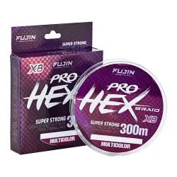 Fujin Pro Hex 8X 300m Multicolor İp Misina - 1