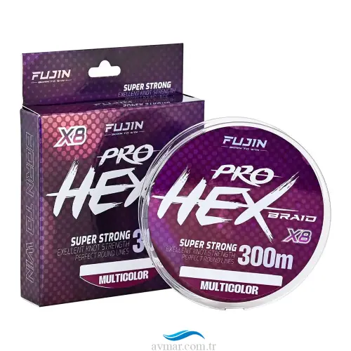 Fujin Pro Hex 8X 300m Multicolor İp Misina