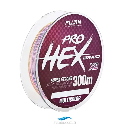Fujin Pro Hex 8X 300m Multicolor İp Misina (1)