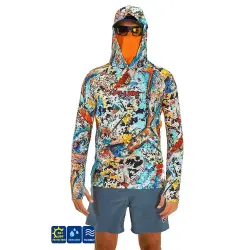 Fujin Rolla S26 Buff Hoodie Makai Orange - 2